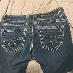 Rock Revival Dark Blue Boot Cut Jeans